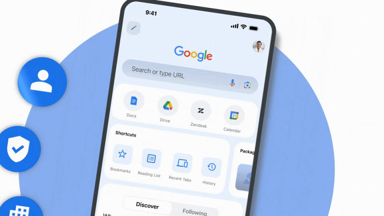 Chrome na iPhonie z funkcją, z której będziesz chciał korzystać