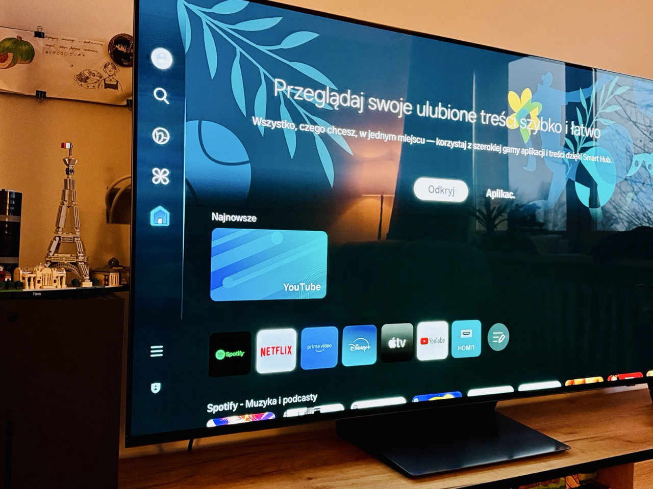 Samsung TV S90D 55 cali, elegancki OLED do każdego domu