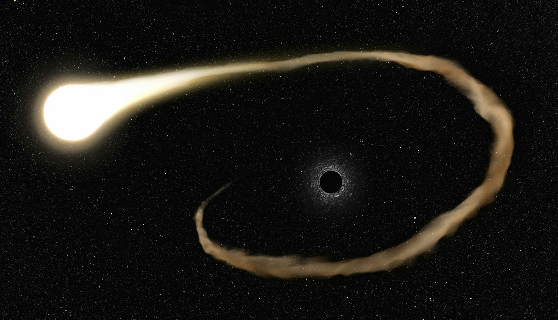 Hubble odkrywa wędrującą czarną dziurę – nowy kosmiczny drapieżnik?