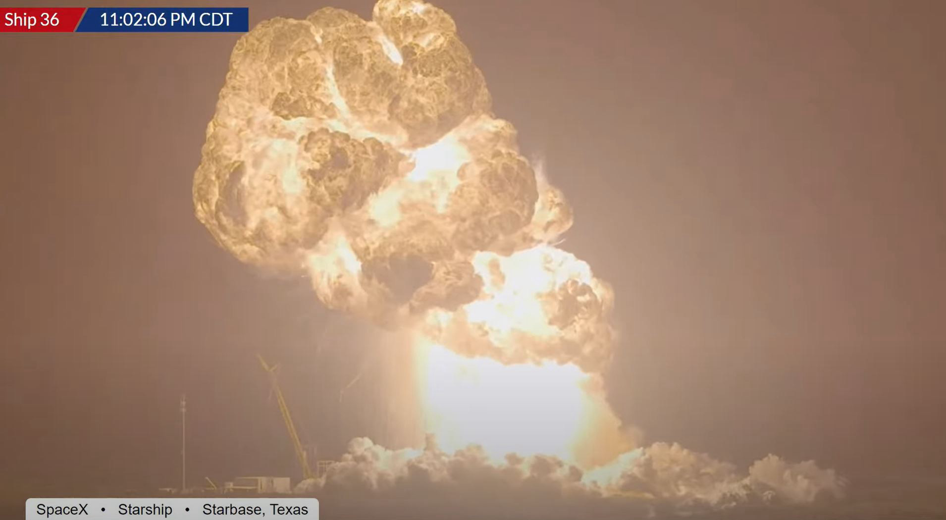 SpaceX może na razie zapomnieć o Marsie. Ogromny wybuch w Starbase