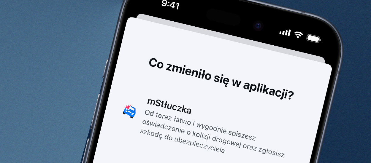Stłuczka na drodze? Oświadczenie spiszecie w mObywatelu i wyślecie do ubezpieczalni