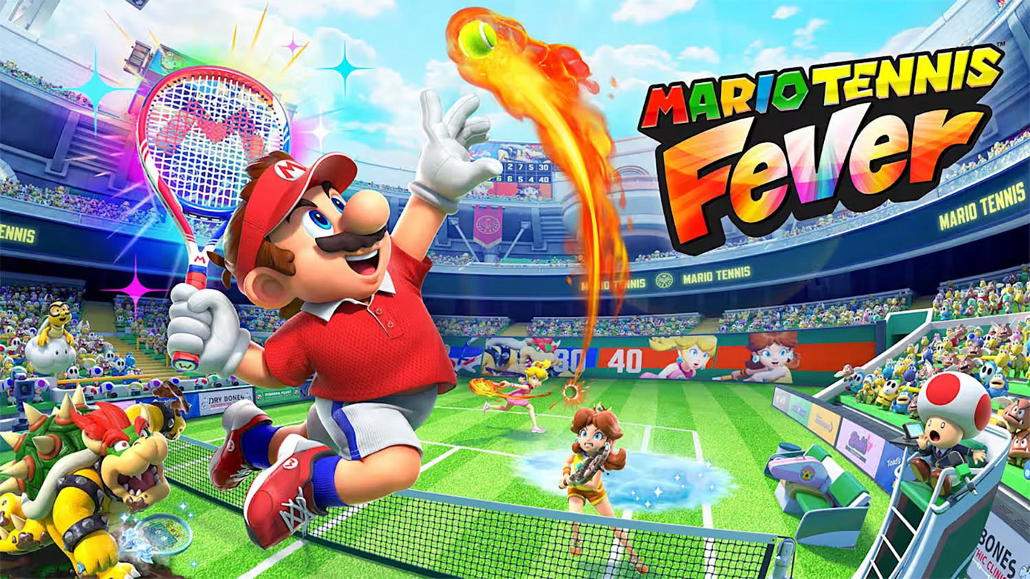 Mario Tennis Fever - recenzja. Fenomenalny tenis, który pozostawia drobny niedosyt