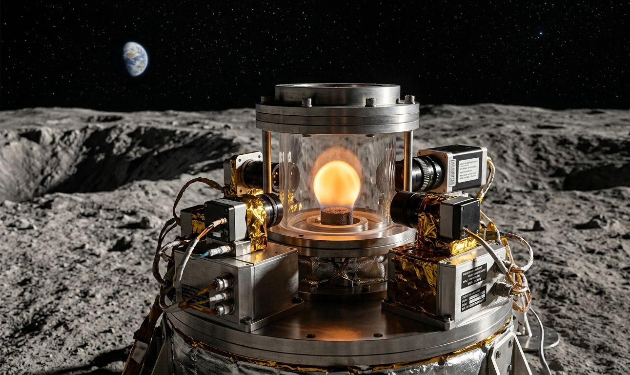 NASA będzie wzniecać pożary na Księżycu. Wszystko dla dobra nauki