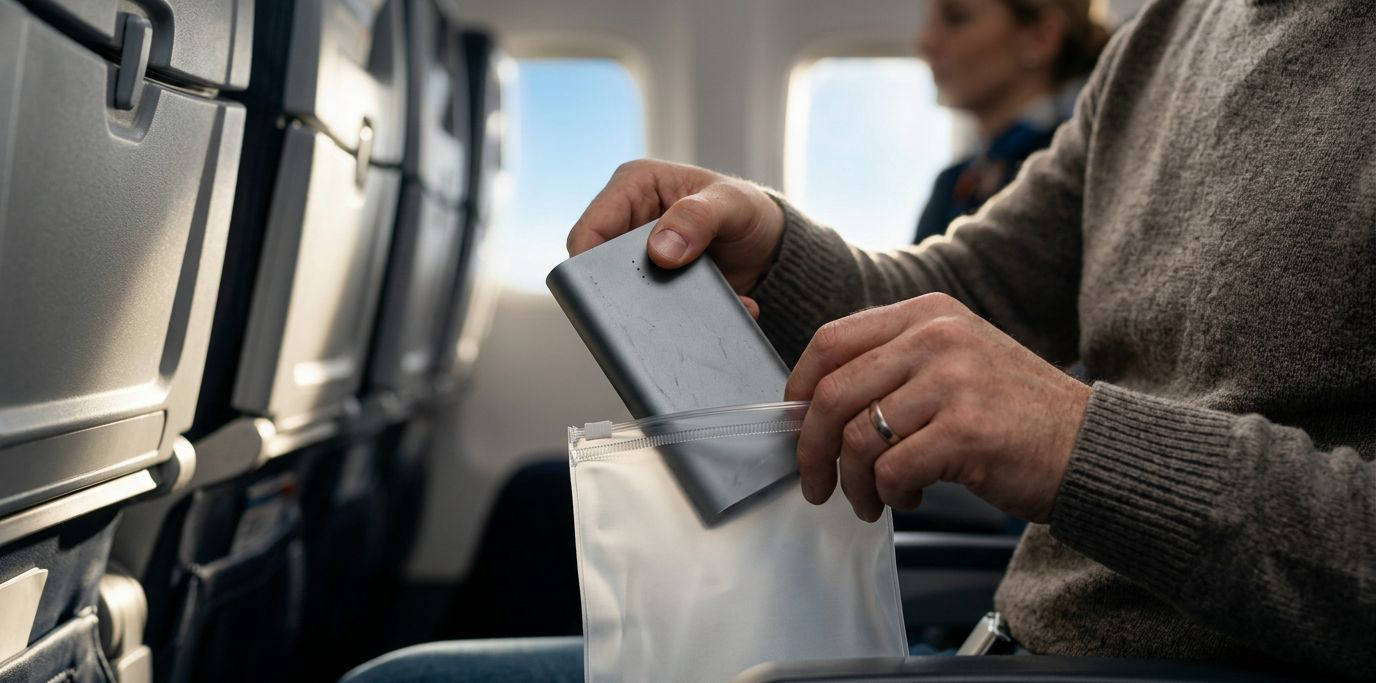 Zabronią Ci wnieść więcej, niż jeden powerbank do samolotu. Upadli na głowę?