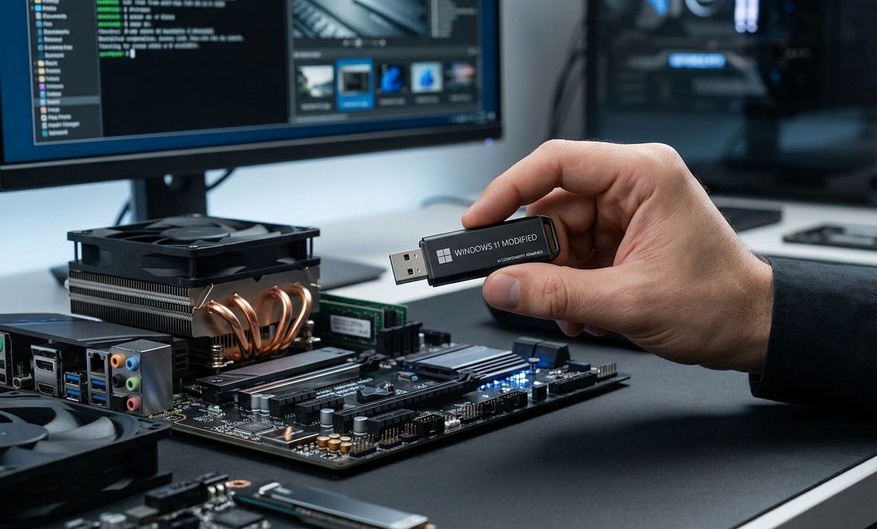 Tak zainstalujesz Windows 11 szybciej i oszczędzisz sporo miejsca. Doskonałe narzędzie!