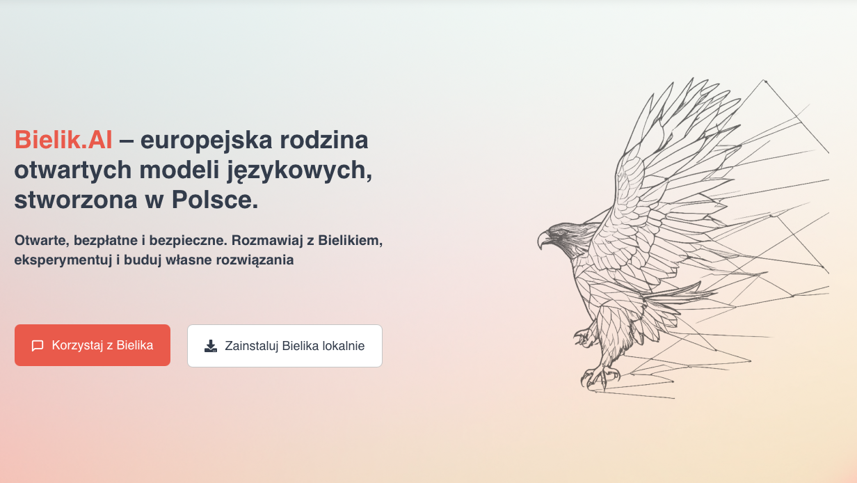Polski model językowy Bielik dorównuje czołówce, ale jego finansowanie budzi wątpliwości