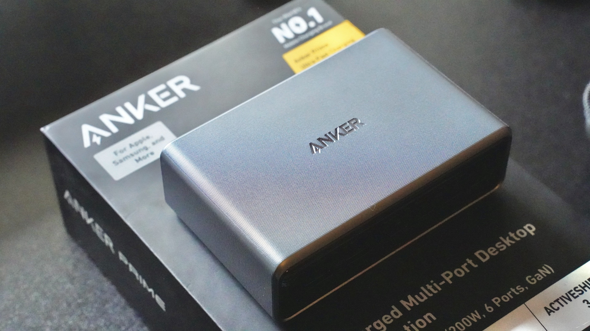 Anker Prime 200W charges 6 devices at once via GaN technology