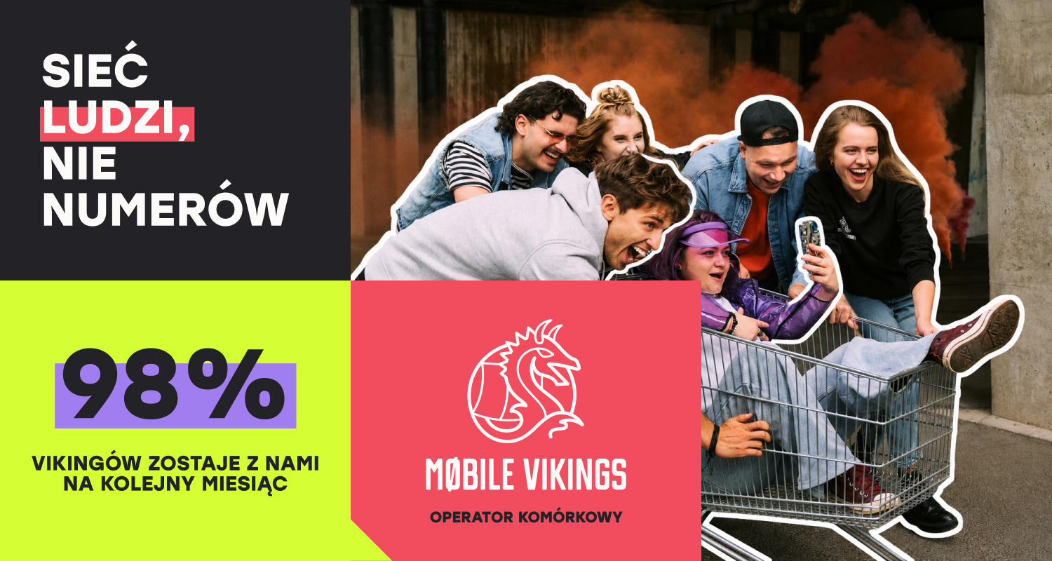Mobile Vikings oferuje telefon bez umowy i kontakt z człowiekiem zamiast bota