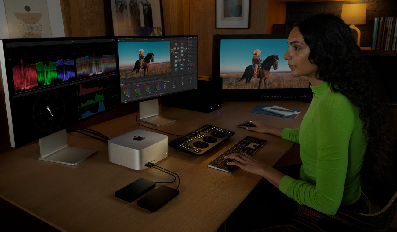 New Mac Studio with M5 Ultra: 80-core GPU and support for 8 displays