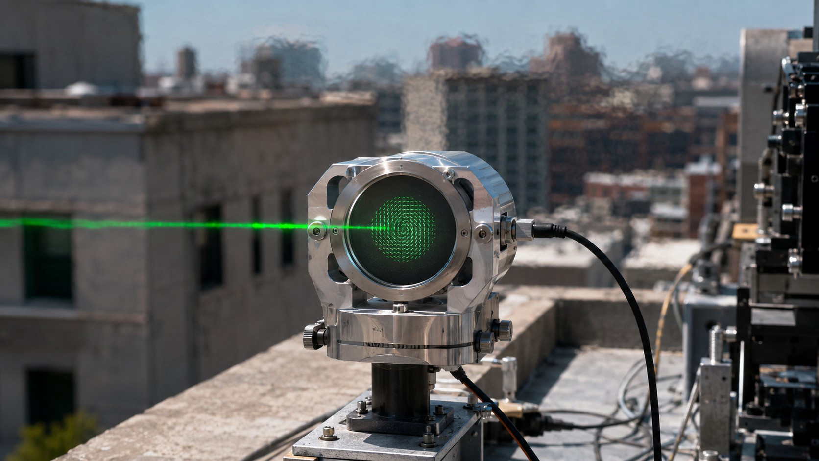 Scientists transmit data through air via laser with over 98% fidelity