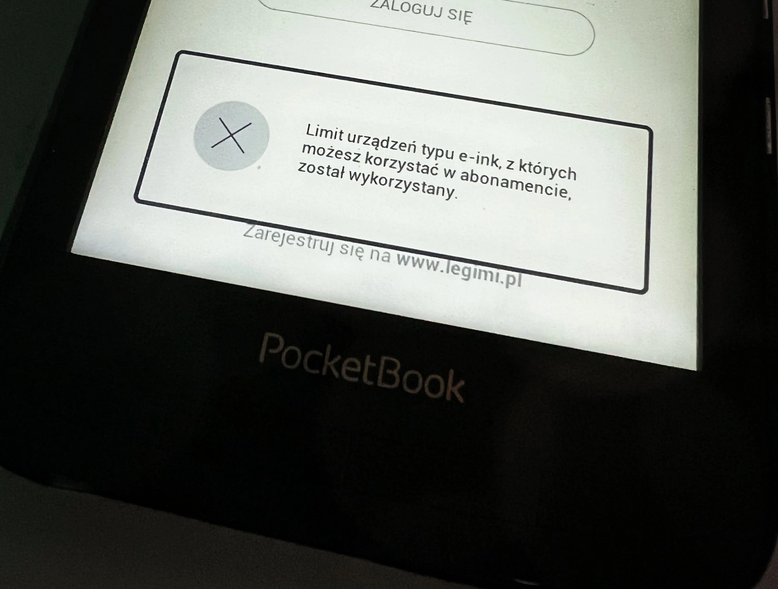 Niedopracowane, toporne, przestarzałe. Z Legimi nie chce się korzystać  nawet za darmo